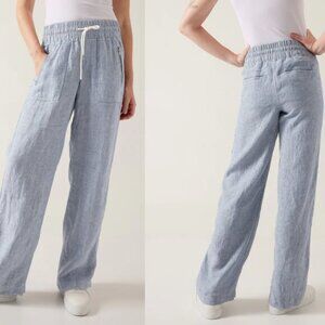 ATHLETA cabo linen wide leg pants (sz2)